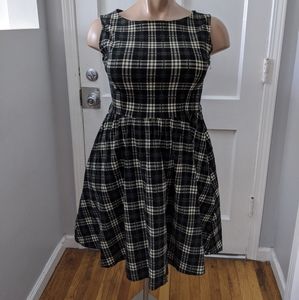 Lindy bop plad dress